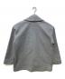 ZARA (ザラ) ダブルブレストミドルジャケット グレー サイズ:S：4000円