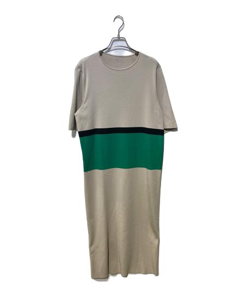 ADORE（アドーア）ADORE (アドーア) ニットワンピース ベージュ サイズ:SIZE38の古着・服飾アイテム