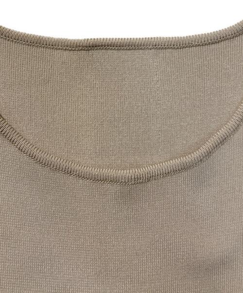 ADORE（アドーア）ADORE (アドーア) ニットワンピース ベージュ サイズ:SIZE38の古着・服飾アイテム