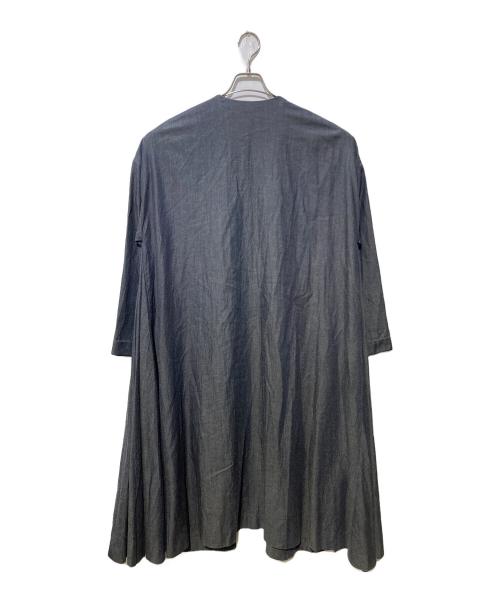 ENFOLD（エンフォルド）ENFOLD (エンフォルド) リネン混コート インディゴ サイズ:SIZE38の古着・服飾アイテム