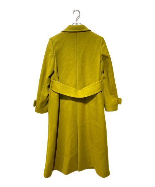 PUBLIC TOKYO（パブリックトウキョウ）PUBLIC TOKYO (パブリックトウキョウ) ウールコート イエロー サイズ:2の古着・服飾アイテム