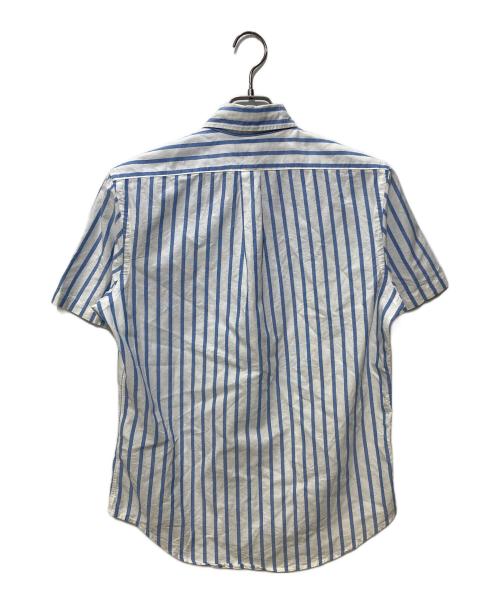 POLO RALPH LAUREN（ポロ・ラルフローレン）POLO RALPH LAUREN (ポロ・ラルフローレン) ストライプS/Sシャツ スカイブルー サイズ:Ｓの古着・服飾アイテム
