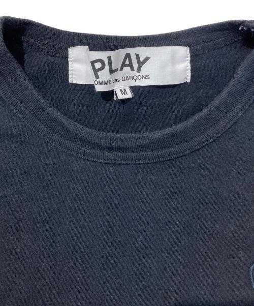 PLAY COMME des GARCONS（プレイコムデギャルソン）PLAY COMME des GARCONS (プレイコムデギャルソン) Long Sleeve T-Shirt With Black Emblem ブラック サイズ:Mの古着・服飾アイテム