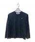 PLAY COMME des GARCONS（プレイコムデギャルソン）の古着「Long Sleeve T-Shirt With Black Emblem」｜ブラック