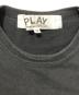 中古・古着 PLAY COMME des GARCONS (プレイコムデギャルソン) Long Sleeve T-Shirt With Black Emblem ブラック サイズ:M：6000円