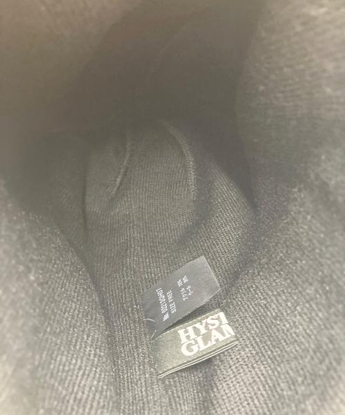 Hysteric Glamour（ヒステリックグラマー）Hysteric Glamour (ヒステリックグラマー) 刺繍ニット帽 ブラック サイズ:FREEの古着・服飾アイテム