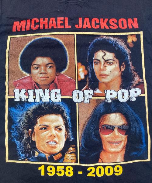Solid Rock（ソリッドロック）Solid Rock (ソリッドロック) MICHAEL JACKSONプリントTシャツ ブラック サイズ:Ⅿの古着・服飾アイテム