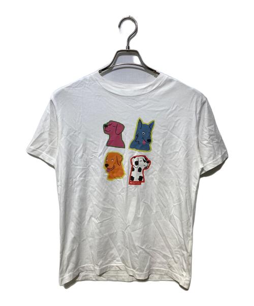 PAUL SMITH（ポールスミス）Paul Smith (ポールスミス) POP DOGSプリントTシャツ ホワイト サイズ:Mの古着・服飾アイテム