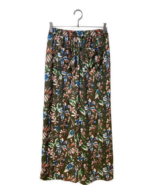 PAUL SMITH（ポールスミス）PAUL SMITH (ポールスミス) Number Floralプリントワイドパンツ オリーブ サイズ:SIZE40の古着・服飾アイテム