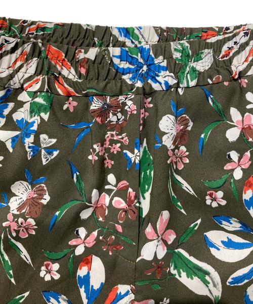 PAUL SMITH（ポールスミス）PAUL SMITH (ポールスミス) Number Floralプリントワイドパンツ オリーブ サイズ:SIZE40の古着・服飾アイテム