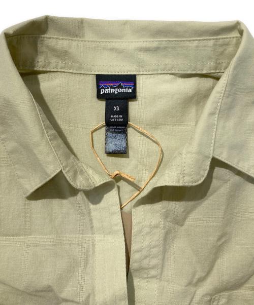 Patagonia（パタゴニア）Patagonia (パタゴニア) Light Weight A/C Buttondown 黄緑 サイズ:XSの古着・服飾アイテム