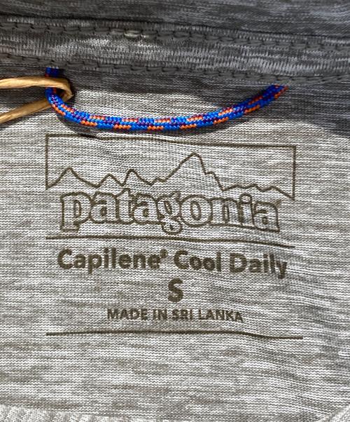 Patagonia（パタゴニア）Patagonia (パタゴニア) Cap Cool Daily Hoody グレー サイズ:Sの古着・服飾アイテム