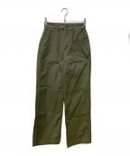Patagoniaパタゴニア）の古着「W’s Point Reyes Canvas Wide Leg Pants」｜カーキ