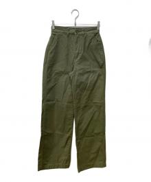 Patagonia（パタゴニア）の古着「W’s Point Reyes Canvas Wide Leg Pants」｜カーキ