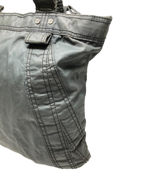 DIESEL（ディーゼル）DIESEL (ディーゼル) メタルロゴハンドバッグ カーキの古着・服飾アイテム