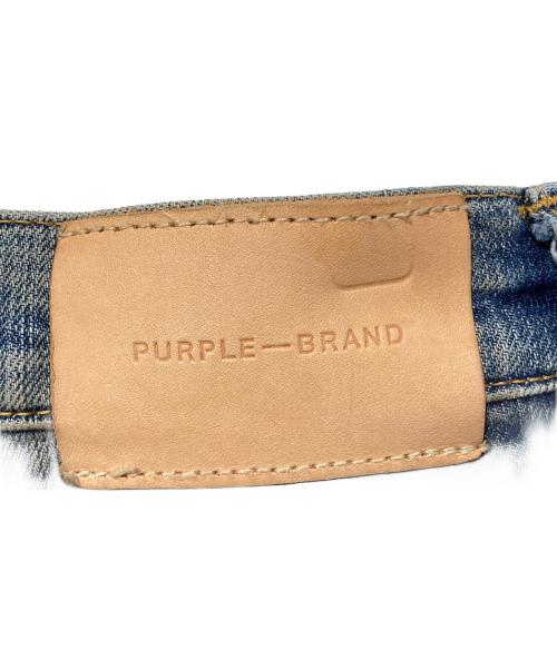 PURPLE BRAND（パープルブランド）PURPLE BRAND (パープルブランド) ダメージスキニーデニムパンツ インディゴ サイズ:30の古着・服飾アイテム