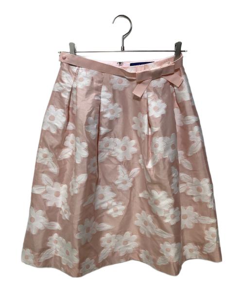 M'S GRACY（エムズグレイシー）M'S GRACY (エムズグレイシー) 花柄スカート ピンク サイズ:SIZE38の古着・服飾アイテム