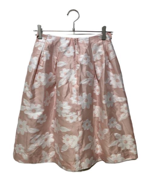 M'S GRACY（エムズグレイシー）M'S GRACY (エムズグレイシー) 花柄スカート ピンク サイズ:SIZE38の古着・服飾アイテム