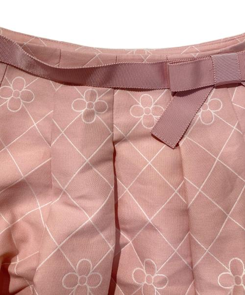 M'S GRACY（エムズグレイシー）M'S GRACY (エムズグレイシー) 花柄スカート ピンク サイズ:SIZE38の古着・服飾アイテム