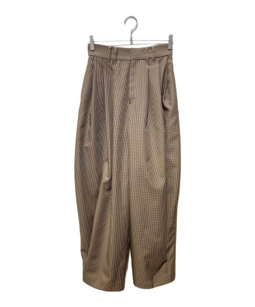 MAISON SPECIAL（メゾンスペシャル）MAISON SPECIAL (メゾンスペシャル) Tuck Balloon Volume Pants カーキ サイズ:SIZE36の古着・服飾アイテム