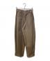 MAISON SPECIAL (メゾンスペシャル) Tuck Balloon Volume Pants カーキ サイズ:SIZE36：8000円