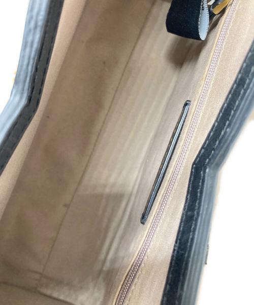 Marc by Marc Jacobs（マークバイマークジェイコブス）Marc by Marc Jacobs (マークバイマークジェイコブス) ラフィアトップバッグ ベージュの古着・服飾アイテム
