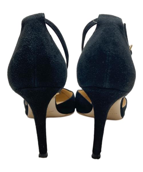 FABIO RUSCONI（ファビオルスコーニ）FABIO RUSCONI (ファビオルスコーニ) ポインテッドトゥヒールパンプス ブラック サイズ:SIZE36の古着・服飾アイテム