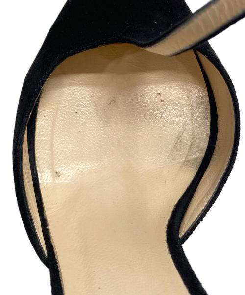 FABIO RUSCONI（ファビオルスコーニ）FABIO RUSCONI (ファビオルスコーニ) ポインテッドトゥヒールパンプス ブラック サイズ:SIZE36の古着・服飾アイテム