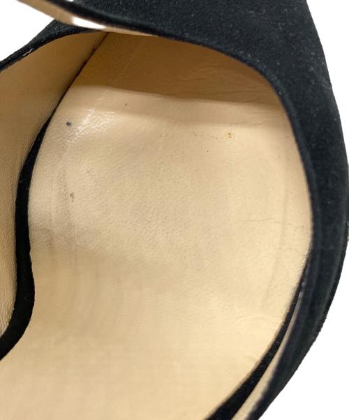 FABIO RUSCONI（ファビオルスコーニ）FABIO RUSCONI (ファビオルスコーニ) ポインテッドトゥヒールパンプス ブラック サイズ:SIZE36の古着・服飾アイテム