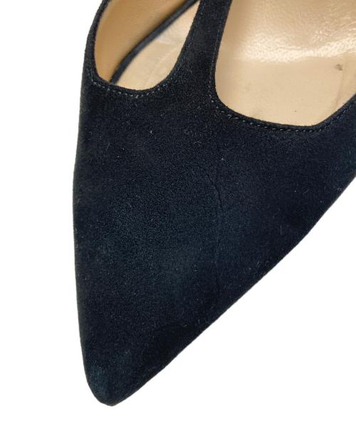 FABIO RUSCONI（ファビオルスコーニ）FABIO RUSCONI (ファビオルスコーニ) ポインテッドトゥヒールパンプス ブラック サイズ:SIZE36の古着・服飾アイテム
