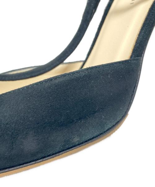 FABIO RUSCONI（ファビオルスコーニ）FABIO RUSCONI (ファビオルスコーニ) ポインテッドトゥヒールパンプス ブラック サイズ:SIZE36の古着・服飾アイテム