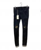 mnmlミニマル）の古着「X204 Stretch Denim」｜ブラック