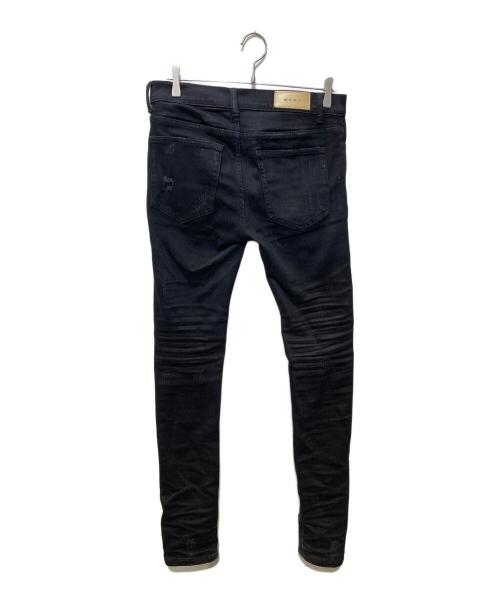 mnml（ミニマル）mnml (ミニマル) X204 Stretch Denim ブラック サイズ:SIZE76㎝の古着・服飾アイテム