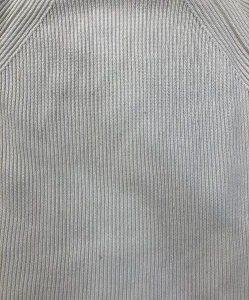 AURALEE（オーラリー）AURALEE (オーラリー) SUPER FINE WOOL RIB KNIT RAGLAN PULLOVER ベージュ サイズ:SIZE0の古着・服飾アイテム