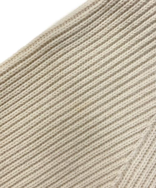 AURALEE（オーラリー）AURALEE (オーラリー) SUPER FINE WOOL RIB KNIT RAGLAN PULLOVER ベージュ サイズ:SIZE0の古着・服飾アイテム