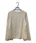 AURALEE (オーラリー) SUPER FINE WOOL RIB KNIT RAGLAN PULLOVER ベージュ サイズ:SIZE0：4000円