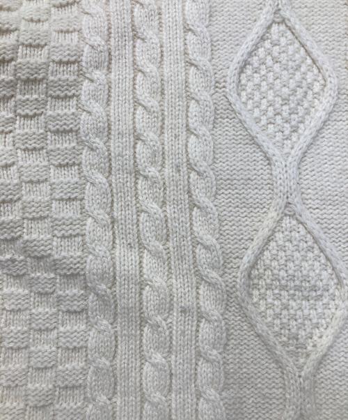 L'appartement（アパルトモン）L'appartement (アパルトモン) ALAN KNIT アイボリー サイズ:FREEの古着・服飾アイテム