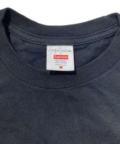 SUPREME（シュプリーム）Supreme (シュプリーム) YOHJI YAMAMOTO (ヨウジヤマモト) Tomorow Tee ブラック サイズ:Mの古着・服飾アイテム