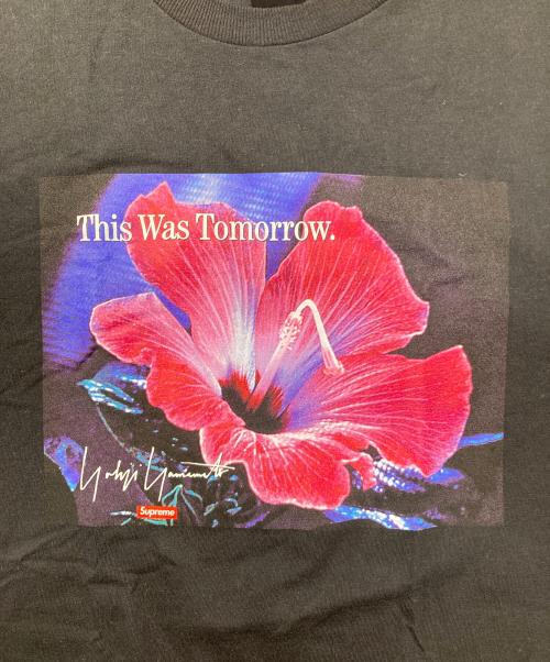 SUPREME（シュプリーム）Supreme (シュプリーム) YOHJI YAMAMOTO (ヨウジヤマモト) Tomorow Tee ブラック サイズ:Mの古着・服飾アイテム