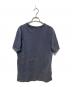 maison kitsune (メゾンキツネ) ロゴプリントT グレー サイズ:L：4500円