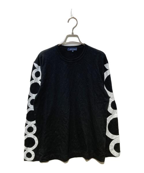 COMME des GARCONS（コムデギャルソン）COMME des GARCONS (コムデギャルソン) Logo Long Sleeve T-Shirt ブラック サイズ:Lの古着・服飾アイテム