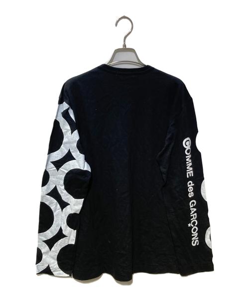 COMME des GARCONS（コムデギャルソン）COMME des GARCONS (コムデギャルソン) Logo Long Sleeve T-Shirt ブラック サイズ:Lの古着・服飾アイテム