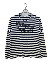 COMME des GARCONS（コムデギャルソン）の古着「ロングスリーブカットソー」｜ネイビー