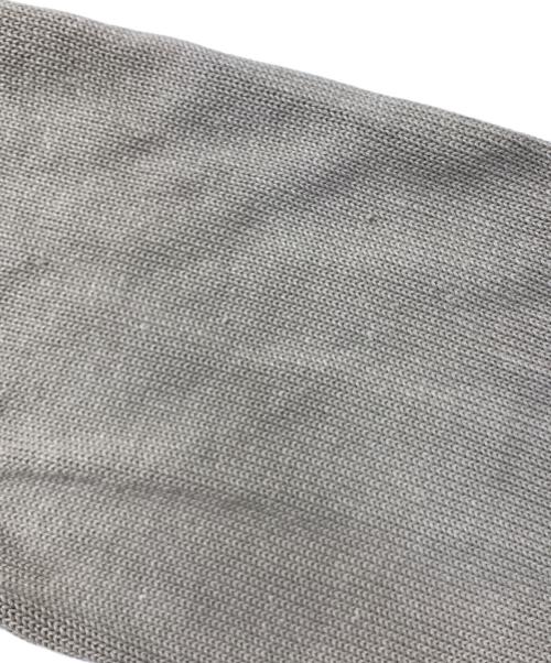 Zanone（ザノーネ）Zanone (ザノーネ) CHIOTO 5ゲージコットンスタンドカラーニットカーディガン ベージュ サイズ:SIZE50の古着・服飾アイテム
