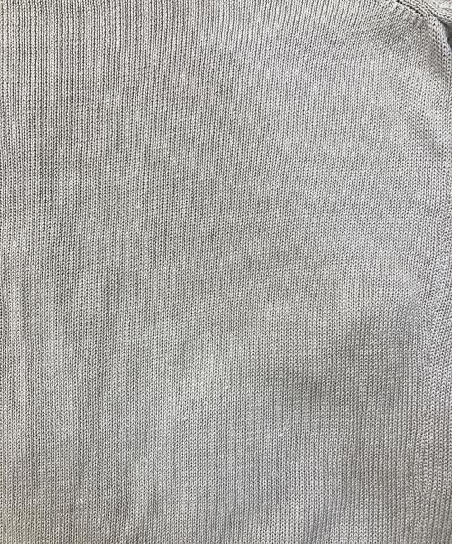 Zanone（ザノーネ）Zanone (ザノーネ) CHIOTO 5ゲージコットンスタンドカラーニットカーディガン ベージュ サイズ:SIZE50の古着・服飾アイテム
