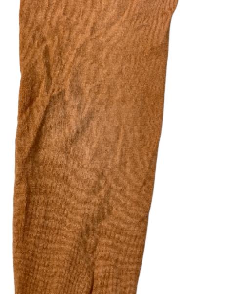 GRAN SASSO（グランサッソ）GRAN SASSO (グランサッソ) Vネックニット ブラウン サイズ:表記無しの古着・服飾アイテム