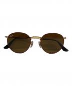 RAY-BANレイバン）の古着「ROUND METAL サングラス」｜ブラウン