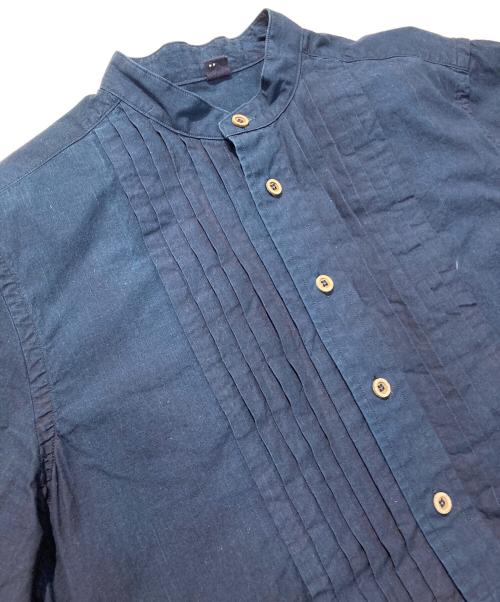 45R（フォーティファイブ・アール）45R (フォーティファイブ・アール) Indigo Batiste Pintuck 908 Shirt インディゴ サイズ:サイズ表記なしの古着・服飾アイテム