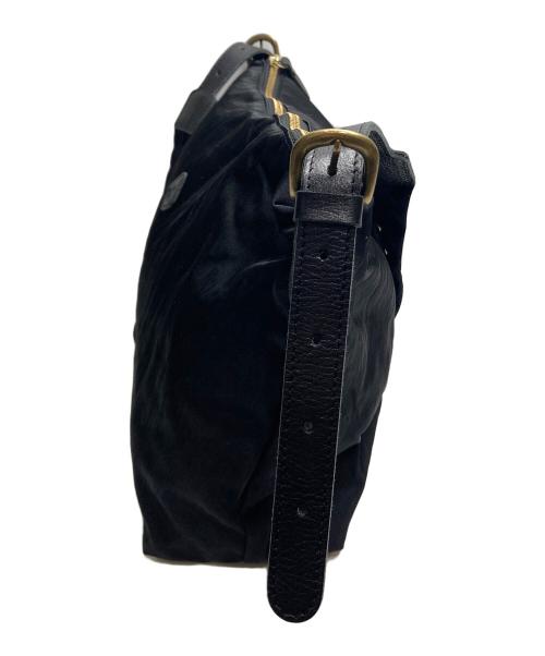 CLEDRAN（クレドラン）CLEDRAN (クレドラン) CROIR WIDE SHOULDER ブラックの古着・服飾アイテム