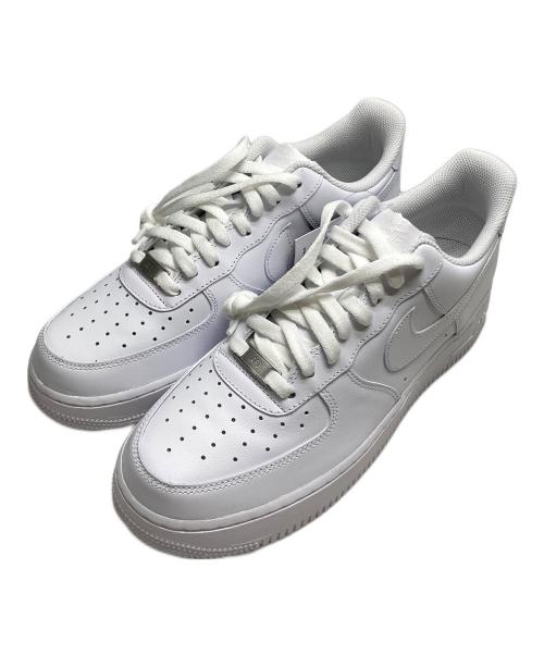 NIKE（ナイキ）NIKE (ナイキ) AIR FORCE1 LOW ホワイト サイズ:27.5の古着・服飾アイテム